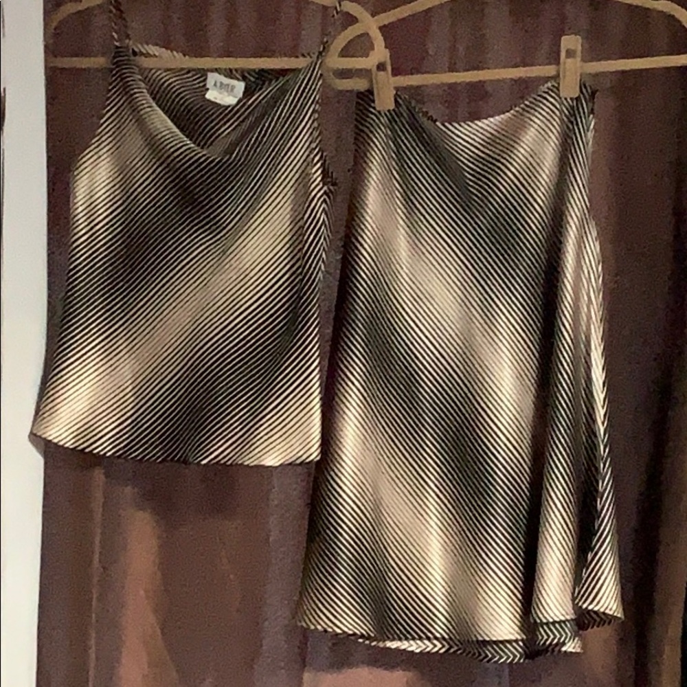 A. Byer Skirt and Top